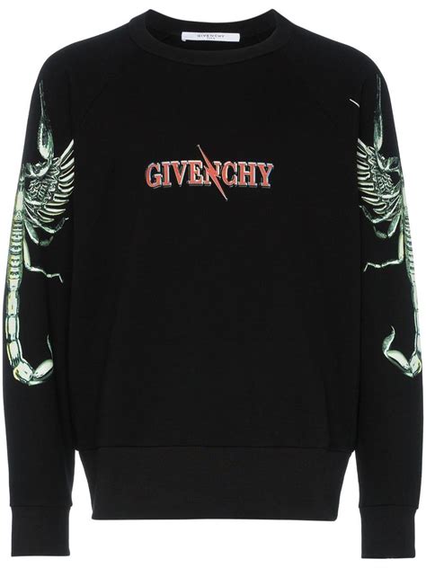 givenchy sweater scorpion|Givenchy sweatshirt fleece.